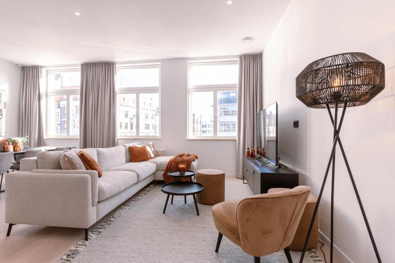 Luxurious Apartment In Town House Near The Beach Бланкенберге Экстерьер фото